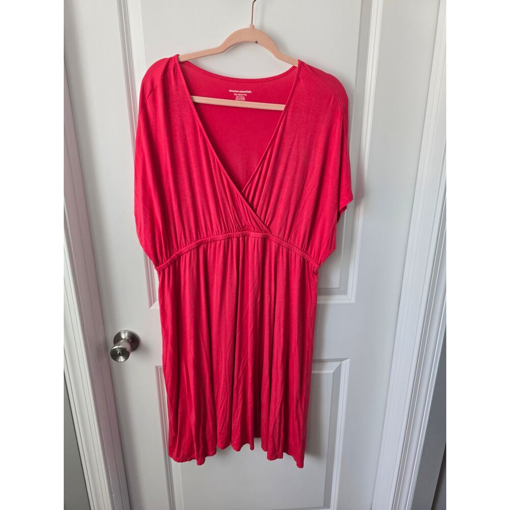 Amazon Essentials Short Sleeve Surplice Dress Bundle of 3 Size XXL - Picture 5 of 9